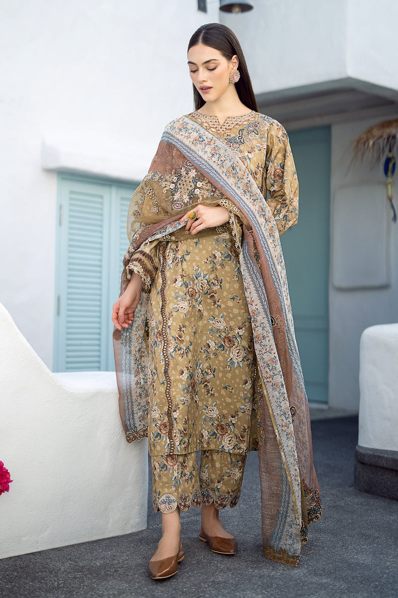 Baroque | Lawn Collection 24 | UF-553 - House Of Anaya