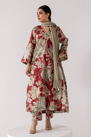 Baroque | Lawn Collection 24 | UF-378 - House Of Anaya