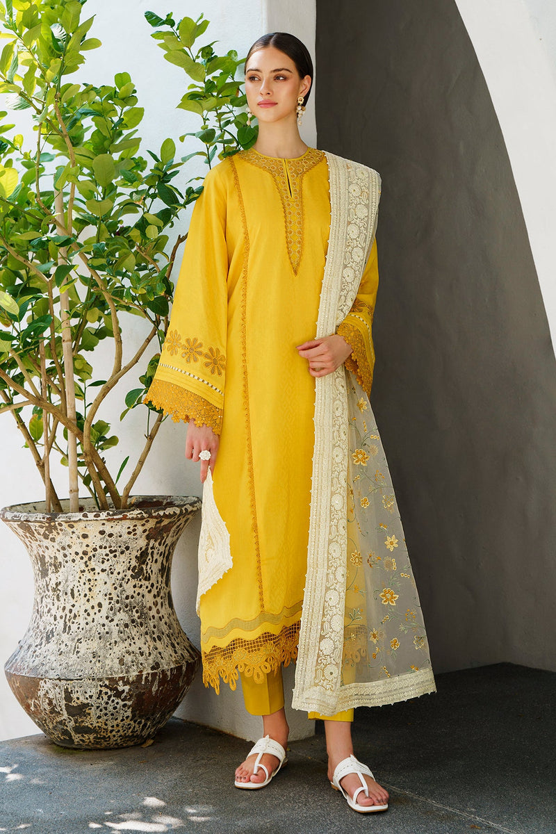 Baroque | Lawn Collection 24 | UF-562 - House Of Anaya