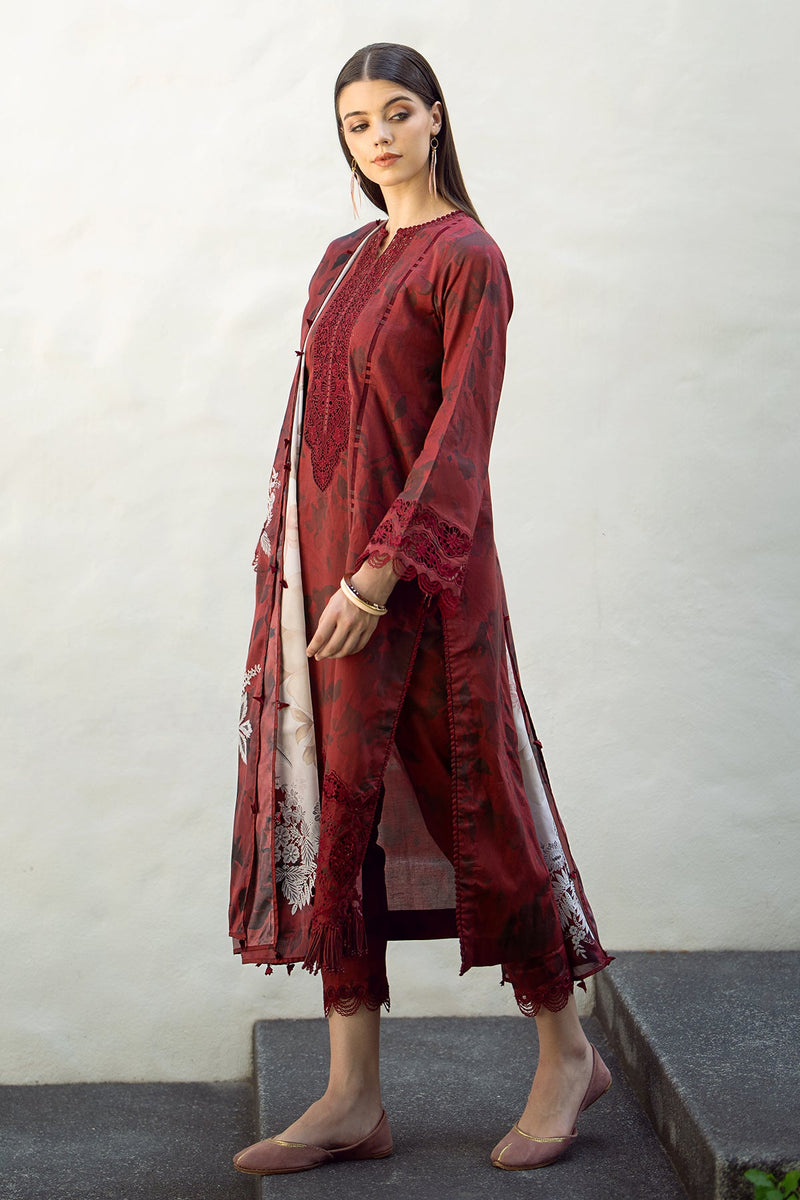 Baroque | Lawn Collection 24 | UF-545 - House Of Anaya
