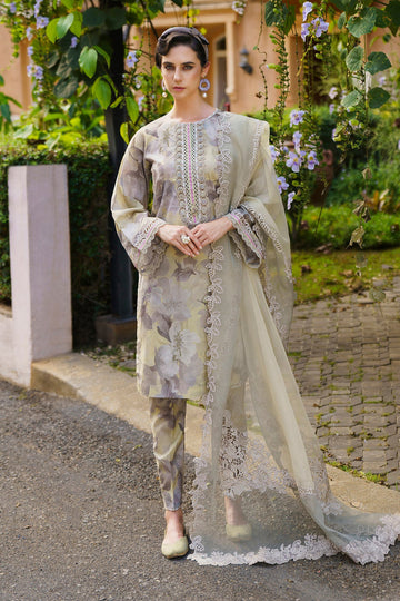Baroque | Lawn Collection 24 | UF-587 - House Of Anaya