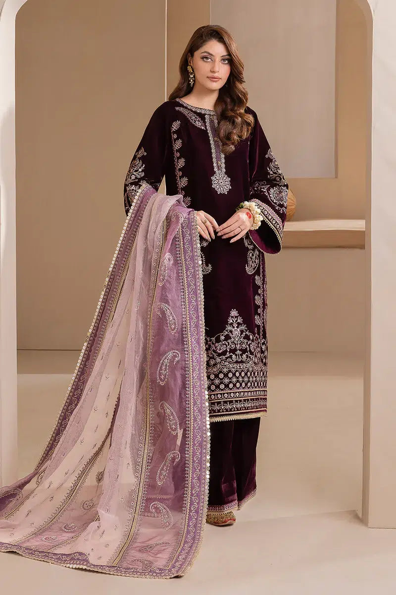 Baroque | Jahanara Luxury Velvet 23 | UF-422 - House Of Anaya