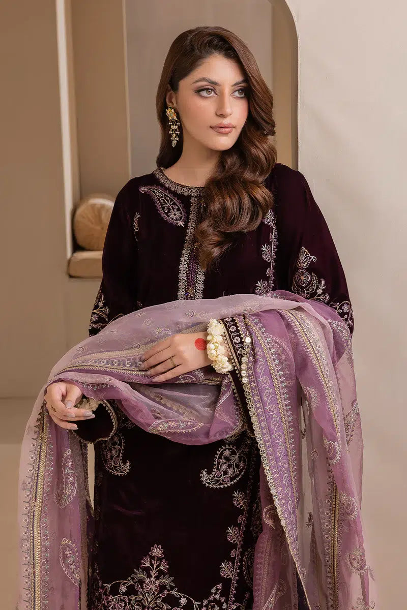 Baroque | Jahanara Luxury Velvet 23 | UF-422 - House Of Anaya
