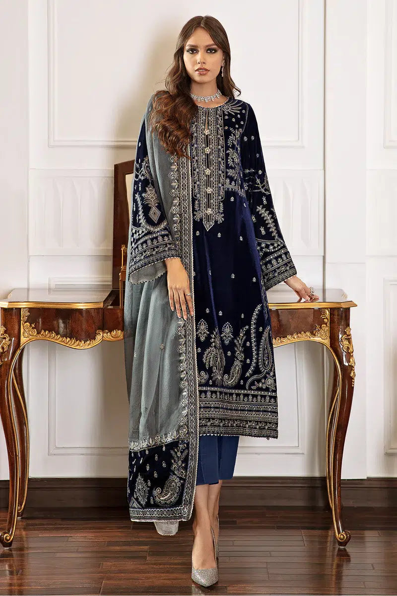 Baroque | Jahanara Luxury Velvet 23 | UF-41 - House Of Anaya