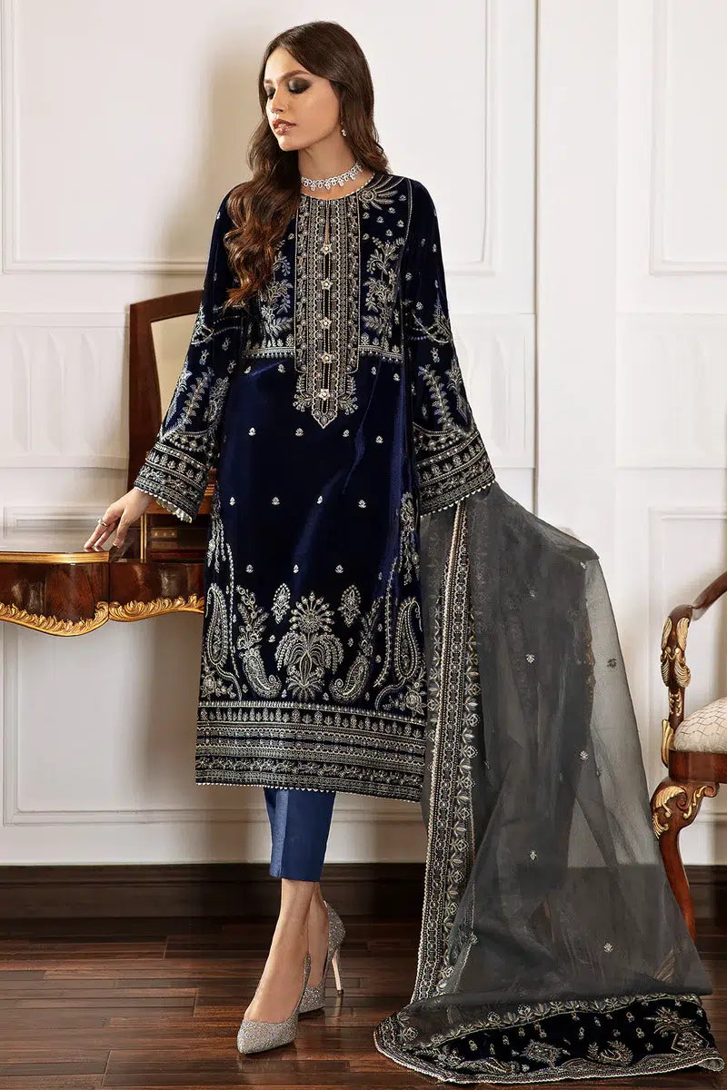 Baroque | Jahanara Luxury Velvet 23 | UF-41 - House Of Anaya