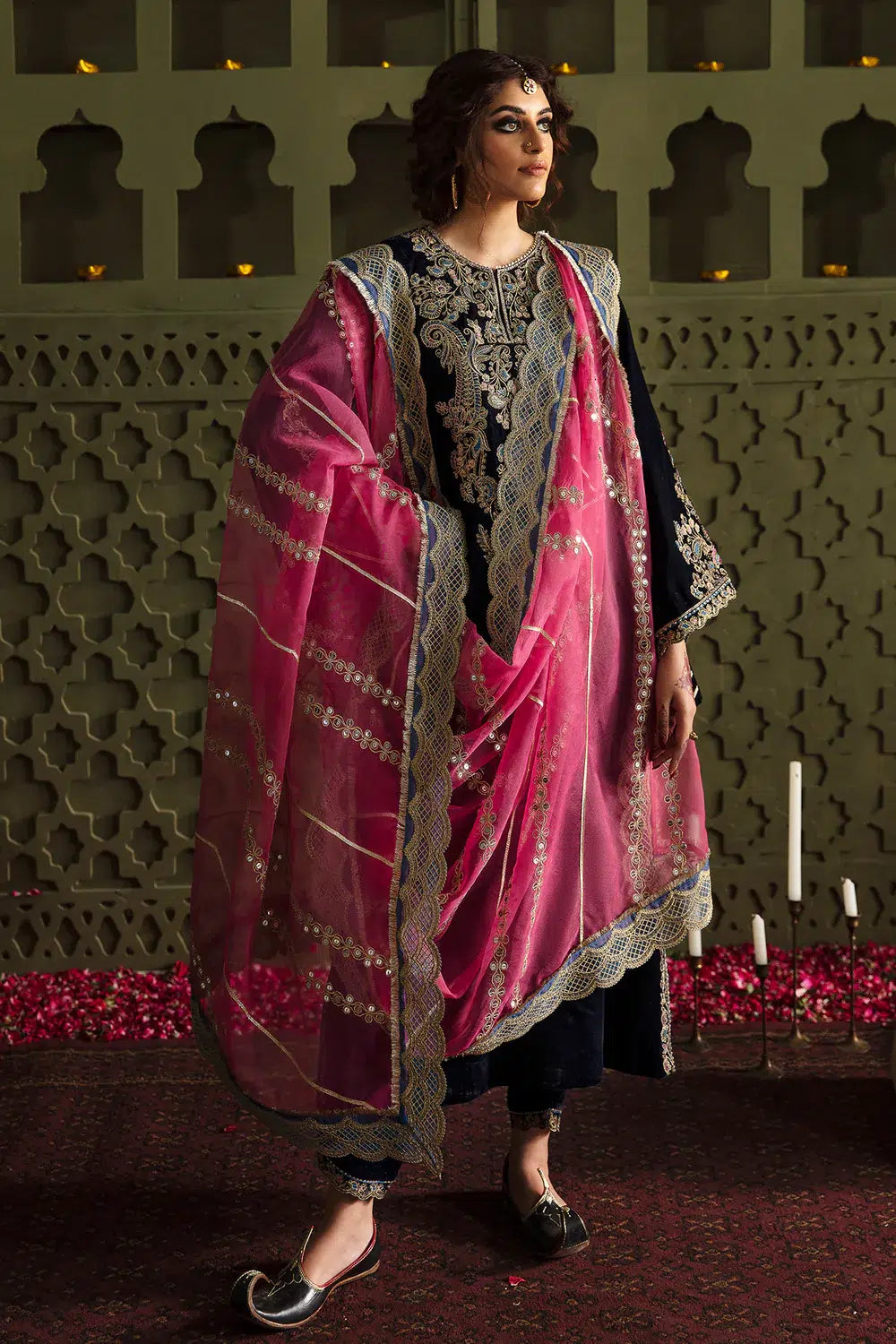 Baroque | Jahanara Luxury Velvet 23 | UF-463 - House Of Anaya