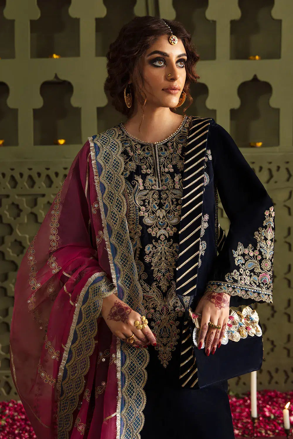 Baroque | Jahanara Luxury Velvet 23 | UF-463 - House Of Anaya