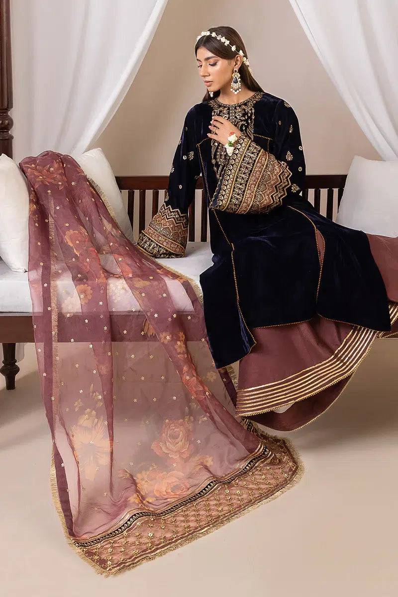 Baroque | Jahanara Luxury Velvet 23 | UF-424 - House Of Anaya