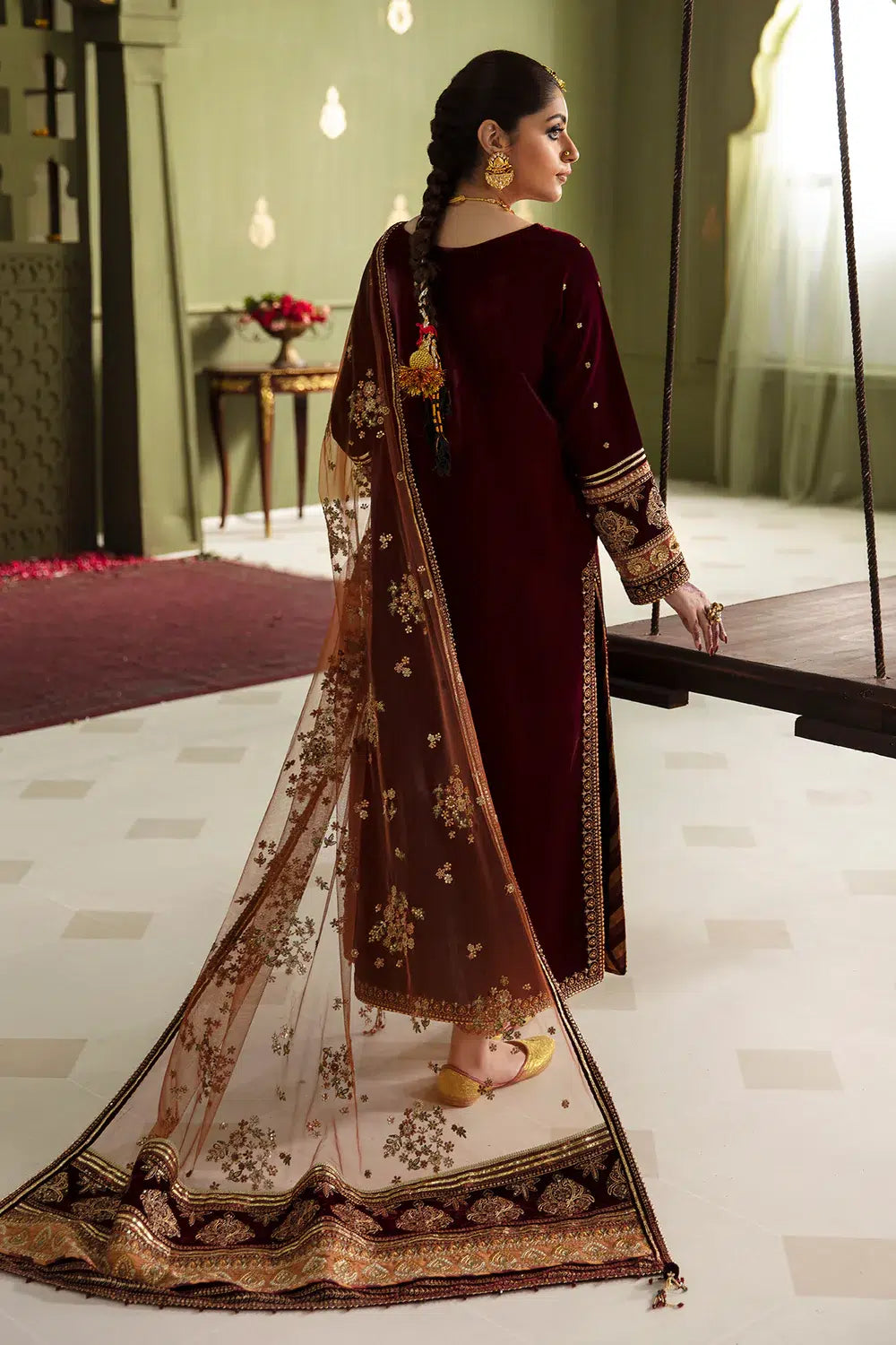 Baroque | Jahanara Luxury Velvet 23 | UF-466 - House Of Anaya