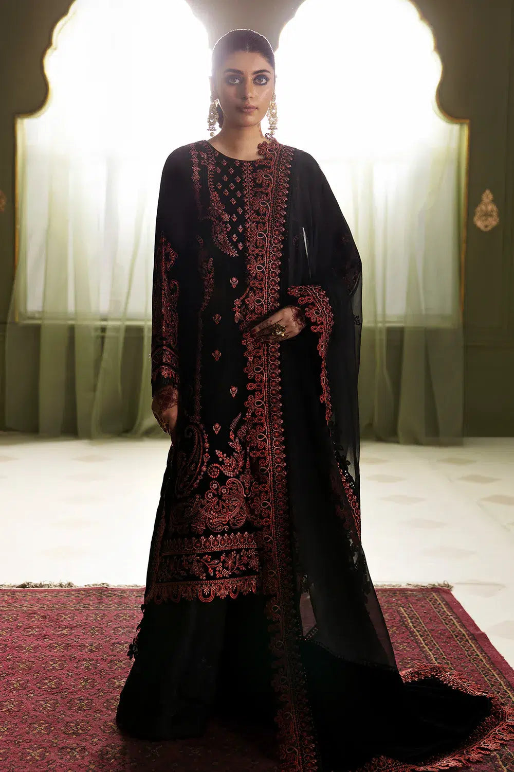Baroque | Jahanara Luxury Velvet 23 | UF-468 - House Of Anaya