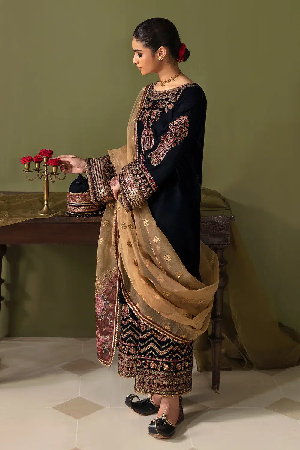 Baroque | Jahanara Luxury Velvet 23 | UF-469 - House Of Anaya