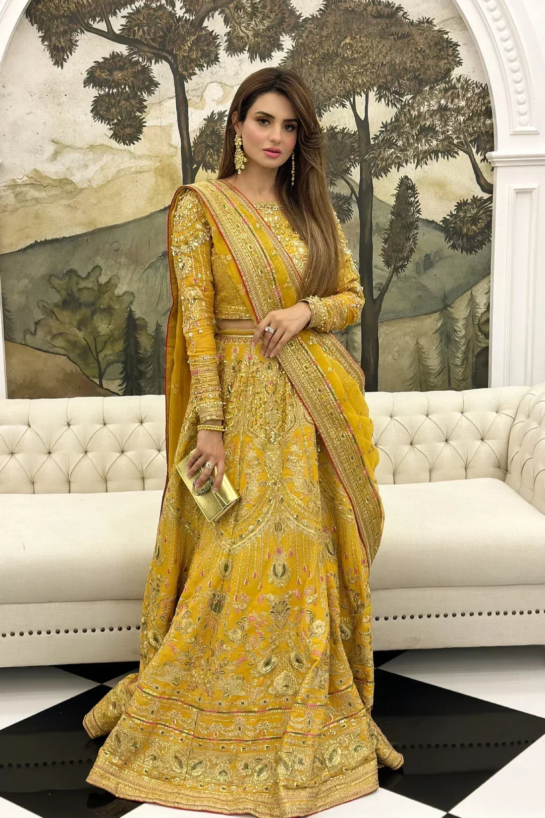 Erum Khan | Jahan Wedding 23 | Basanti - House Of Anaya
