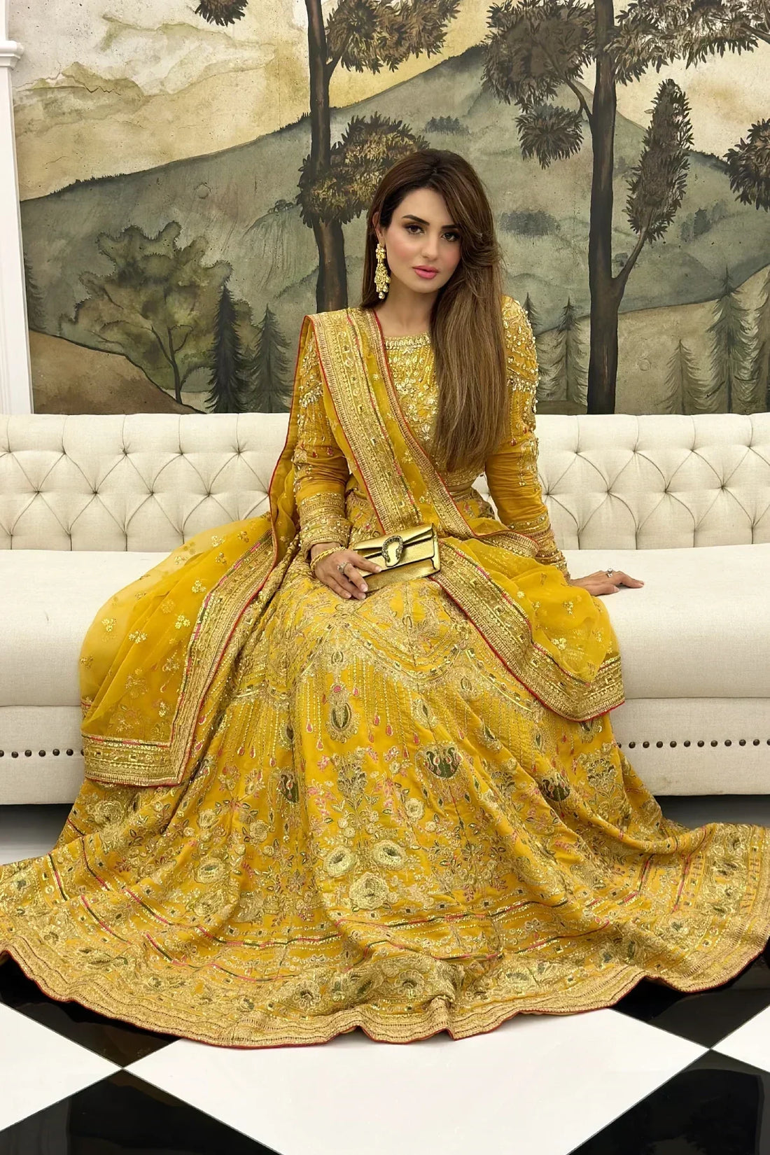 Erum Khan | Jahan Wedding 23 | Basanti - House Of Anaya
