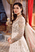NEW MARIA B -Pearl White and Peachy Silver (BD-2502) - Riwayat-e-khas