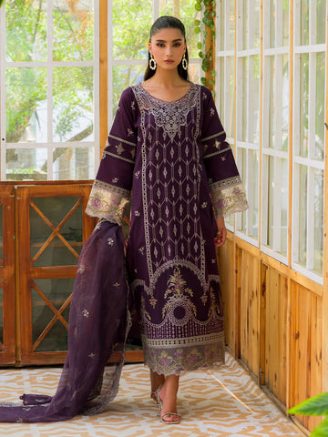 Mahnur | Bella Lawn 24 | BL - 11 - House of Zarish