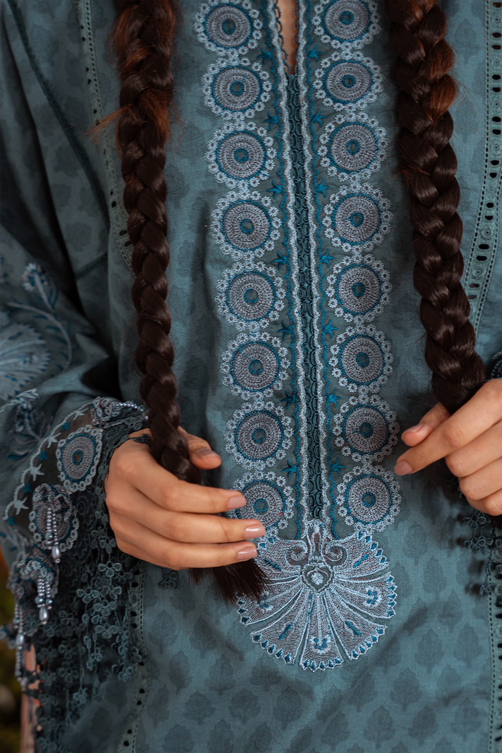 Saira Rizwan | Laanem Summer Lawn 25 | SEREN-B-SRL25-08