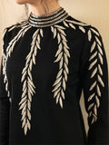 Caia | Mahiri Luxury Edit24 | VIVACIE (Black) - House of Zarish