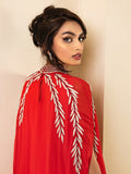 Caia | Mahiri Luxury Edit24 | VIVACIE (RED) - House of Zarish