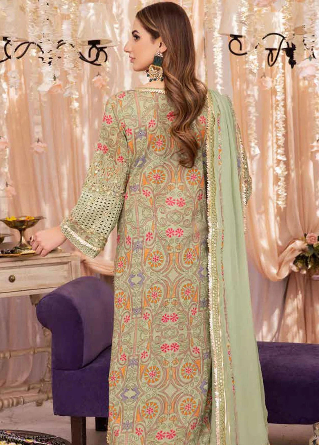 Charizma | Luxury Embroidered Eid Collection | ED23-06 - House Of Anaya