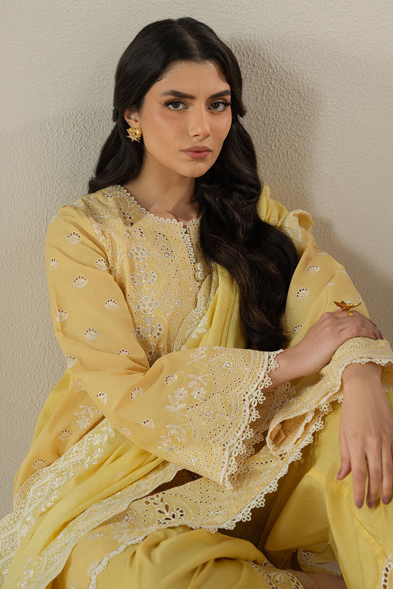 Cross Stitch | Chikankari Lawn 25 | ORCHID GEM - House Of Anaya