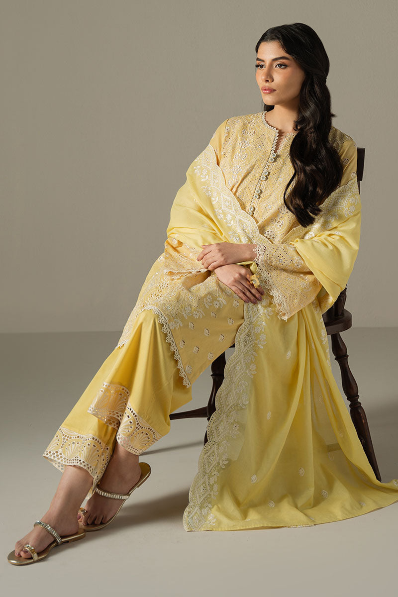 Cross Stitch | Chikankari Lawn 25 | ORCHID GEM - House Of Anaya