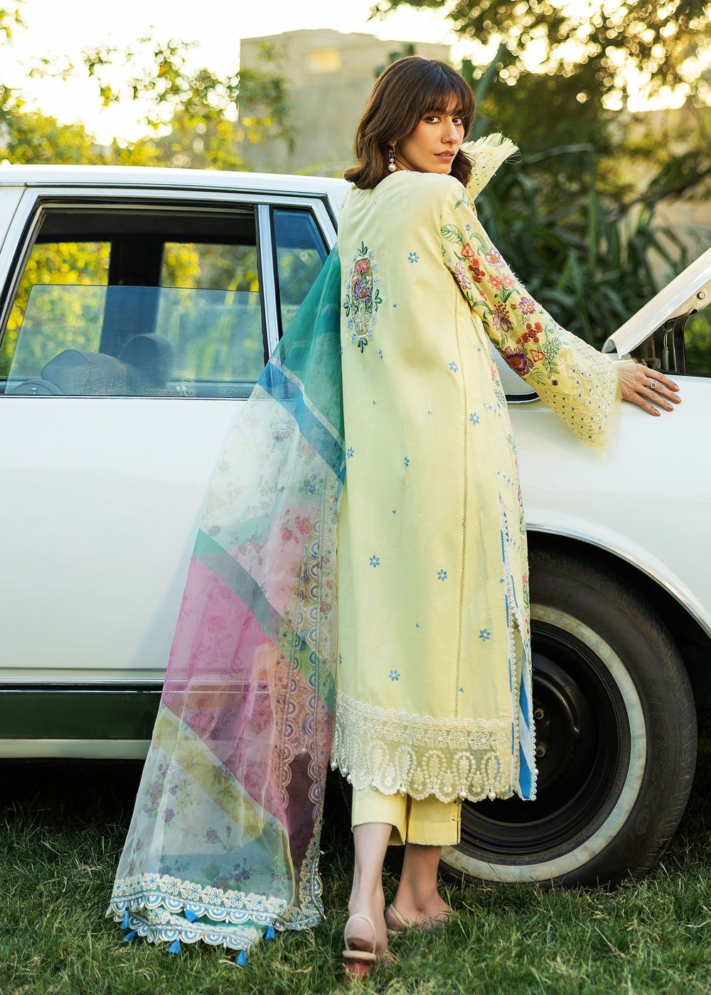 Sadaf Fawad Khan | Siraa Lawn 25 | MID SUMMER EVENING - B - House Of Anaya