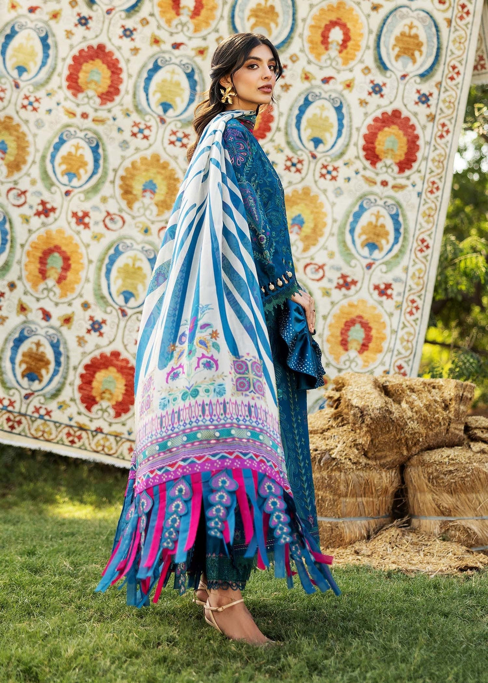 Sadaf Fawad Khan | Siraa Lawn 25 | LIANA - A - House Of Anaya