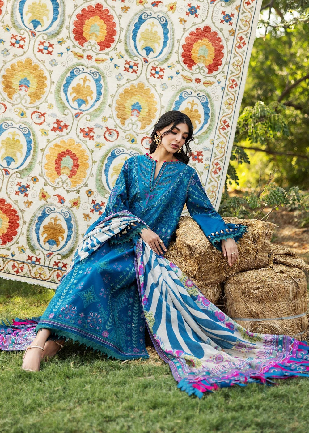 Sadaf Fawad Khan | Siraa Lawn 25 | LIANA - A - House Of Anaya