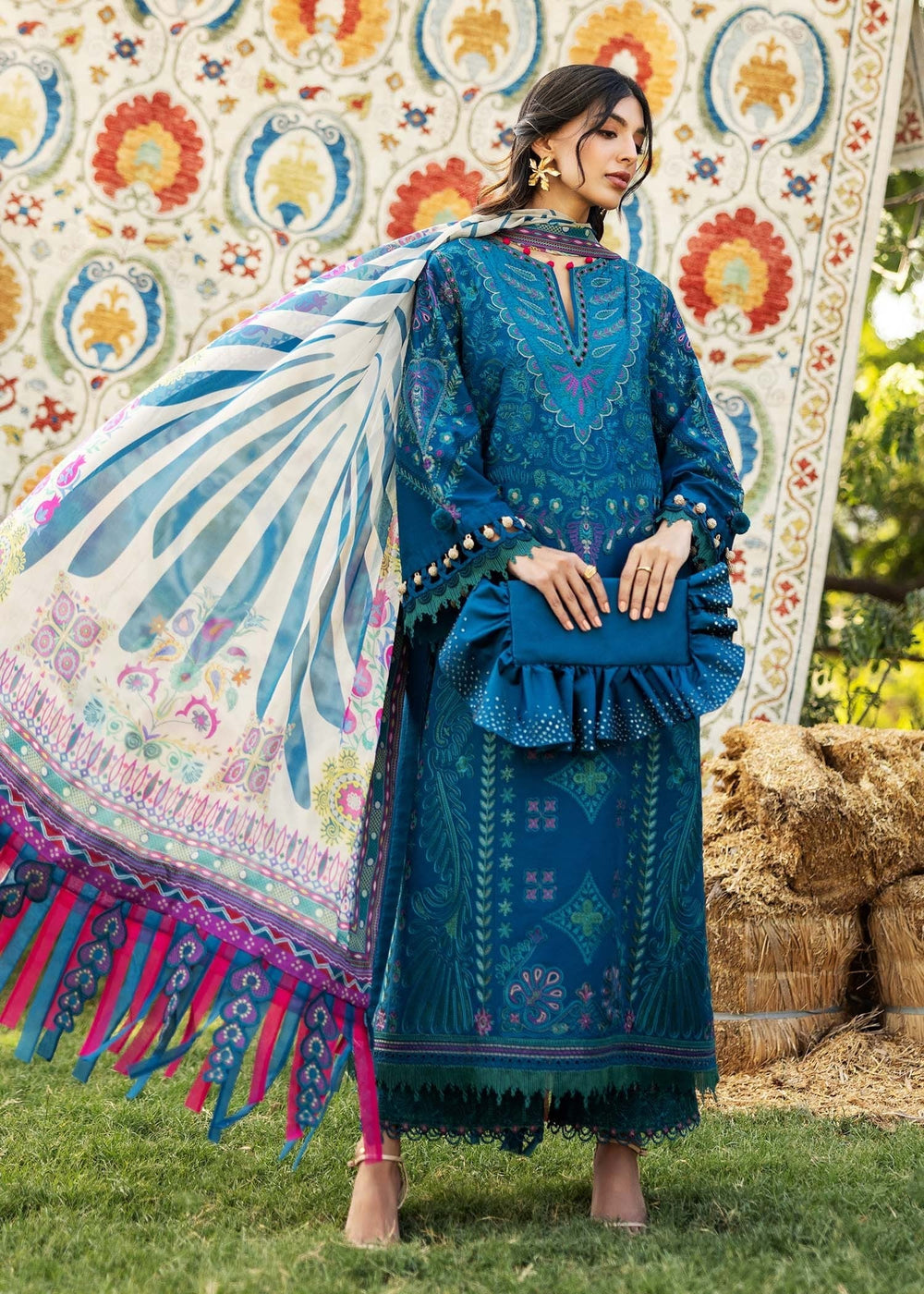 Sadaf Fawad Khan | Siraa Lawn 25 | LIANA - A - House Of Anaya
