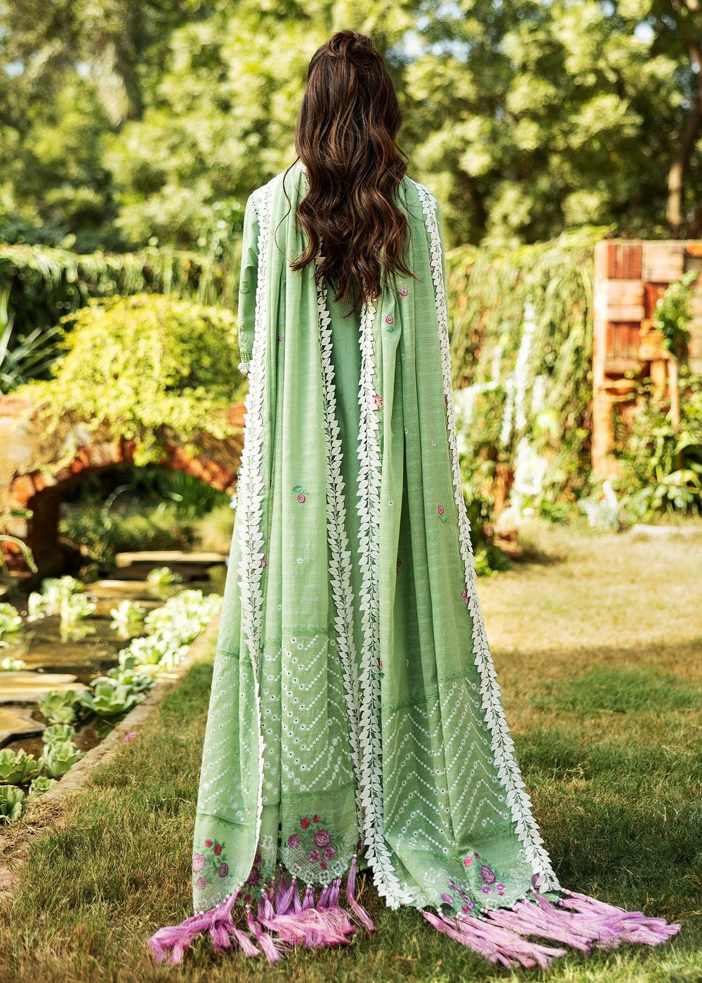 Sadaf Fawad Khan | Siraa Lawn 25 | FRENCH HEARTS - A - House Of Anaya