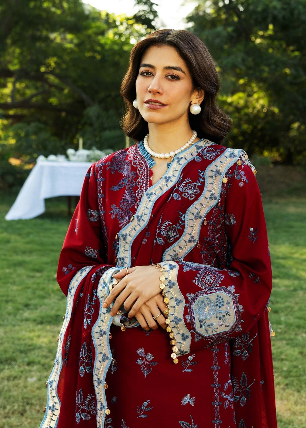 Sadaf Fawad Khan | Siraa Lawn 25 | KOI - A - House Of Anaya