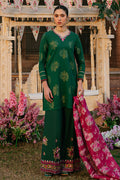 Cross Stitch | Eid Lawn 24 | OPULENT GREEN - House Of Anaya