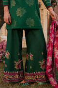 Cross Stitch | Eid Lawn 24 | OPULENT GREEN - House Of Anaya