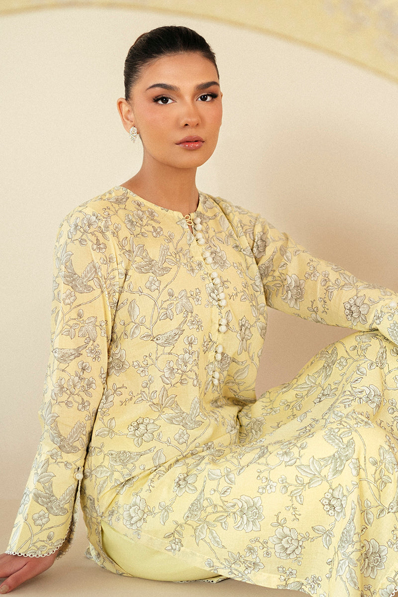 Cross Stitch | Daily Lawn 24 | CREAM BRULEE-3 PIECE LAWN SUIT - House Of Anaya