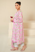 Cross Stitch | Daily Lawn 24 | FLORAL WIND-3 PIECE LAWN SUIT - House Of Anaya