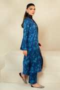 Cross Stitch | Daily Lawn 24 | TEAL OAKLEY-3 PIECE LAWN SUIT - House Of Anaya
