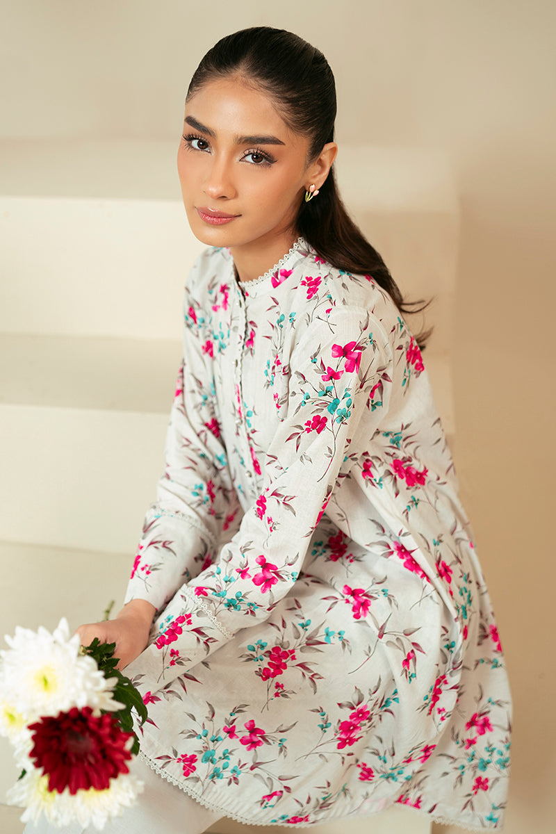 Cross Stitch | Daily Lawn 24 | FOGGY DEW-2 PIECE LAWN SUIT - House Of Anaya