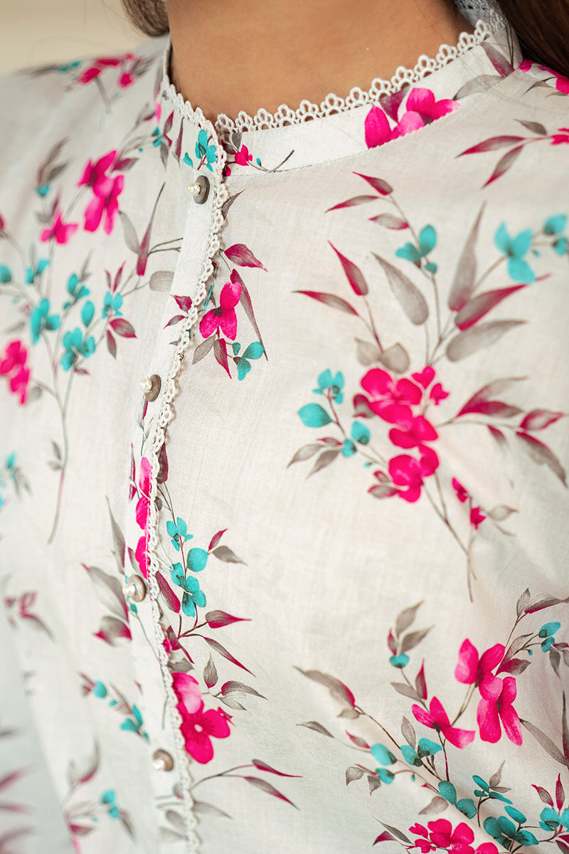 Cross Stitch | Daily Lawn 24 | FOGGY DEW-2 PIECE LAWN SUIT - House Of Anaya