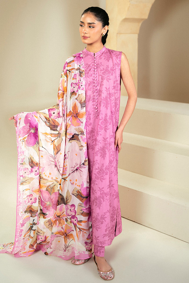 Cross Stitch | Daily Lawn 24 | CURIO GLOW-3 PIECE LAWN SUIT - House Of Anaya