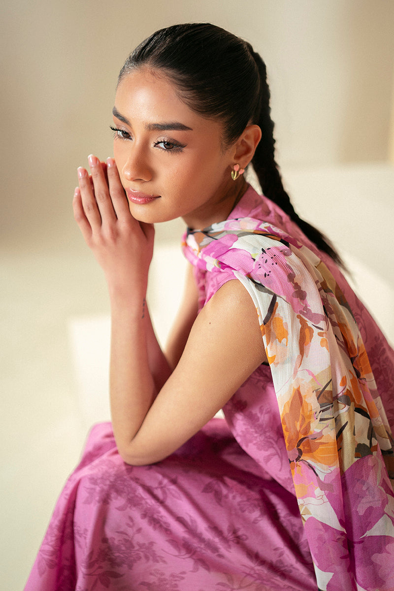 Cross Stitch | Daily Lawn 24 | CURIO GLOW-3 PIECE LAWN SUIT - House Of Anaya