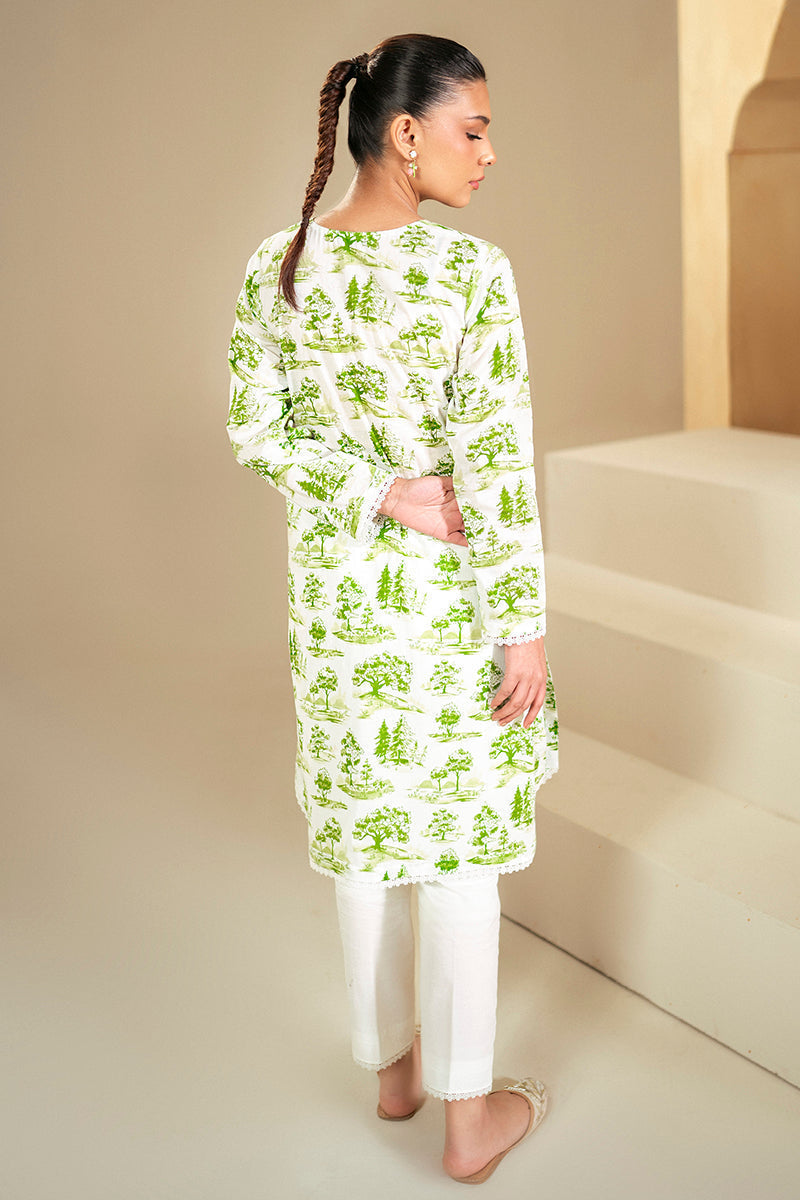Cross Stitch | Daily Lawn 24 | MYSTIC FOREST-2 PIECE LAWN SUIT - House Of Anaya
