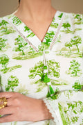 Cross Stitch | Daily Lawn 24 | MYSTIC FOREST-2 PIECE LAWN SUIT - House Of Anaya