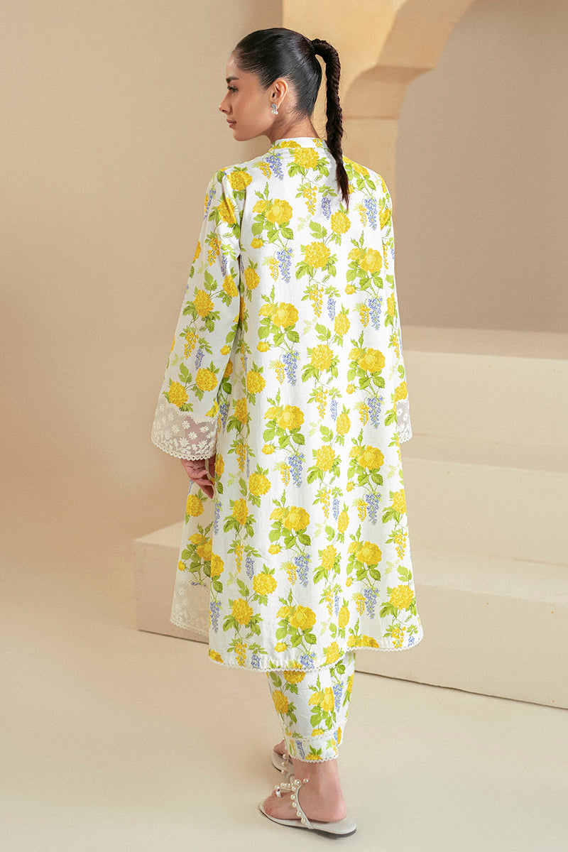 Cross Stitch | Daily Lawn 24 | SOFT HYDRANGEA-2 PIECE LAWN SUIT - House Of Anaya