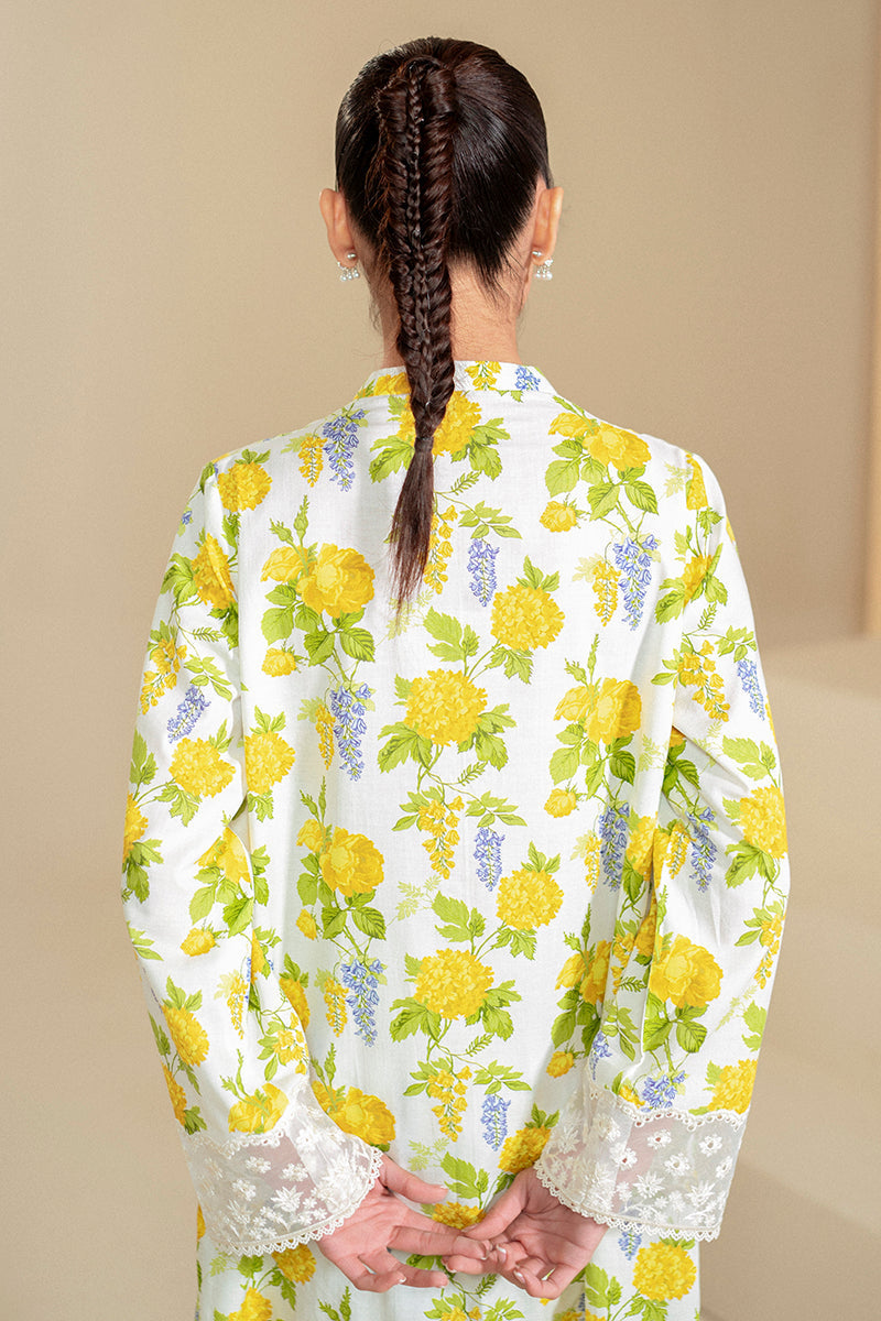 Cross Stitch | Daily Lawn 24 | SOFT HYDRANGEA-2 PIECE LAWN SUIT - House Of Anaya