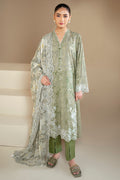 Cross Stitch | Daily Lawn 24 | SAGE BREEZE-3 PIECE LAWN SUIT - House Of Anaya