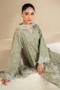 Cross Stitch | Daily Lawn 24 | SAGE BREEZE-3 PIECE LAWN SUIT - House Of Anaya