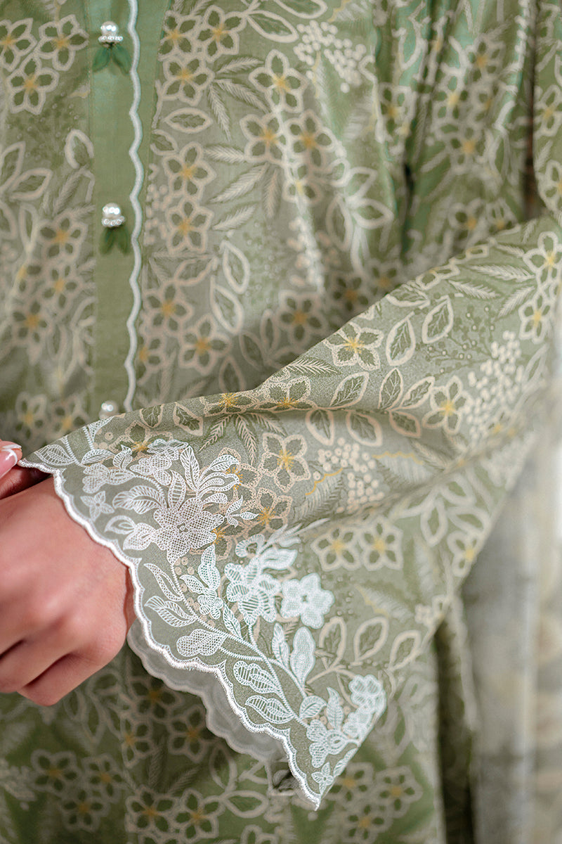 Cross Stitch | Daily Lawn 24 | SAGE BREEZE-3 PIECE LAWN SUIT - House Of Anaya