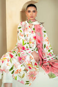 Cross Stitch | Daily Lawn 24 | HAZEL WILLOW-3 PIECE LAWN SUIT - House Of Anaya