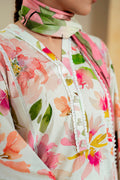 Cross Stitch | Daily Lawn 24 | HAZEL WILLOW-3 PIECE LAWN SUIT - House Of Anaya