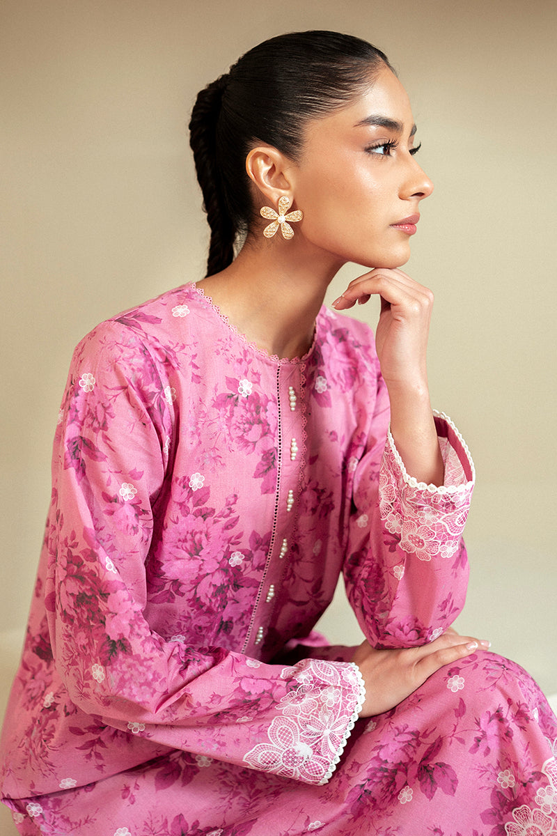 Cross Stitch | Daily Lawn 24 | MOON LIGHT-2 PIECE LAWN SUIT - House Of Anaya